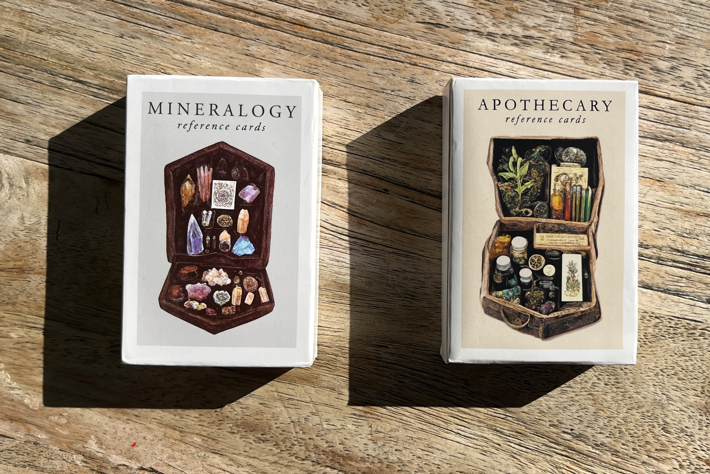 mineralogy reference cards