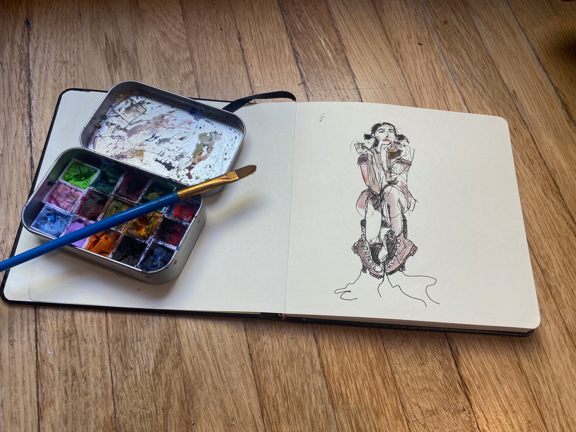 Lunar moth notebook book of shadows bullet journal moleskine