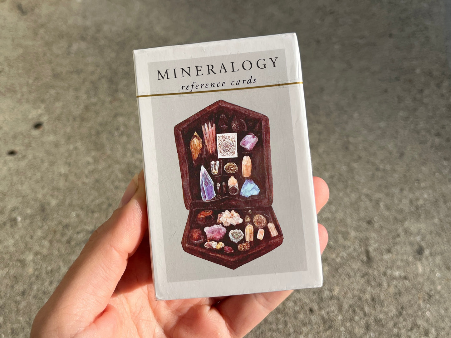 mineralogy reference cards