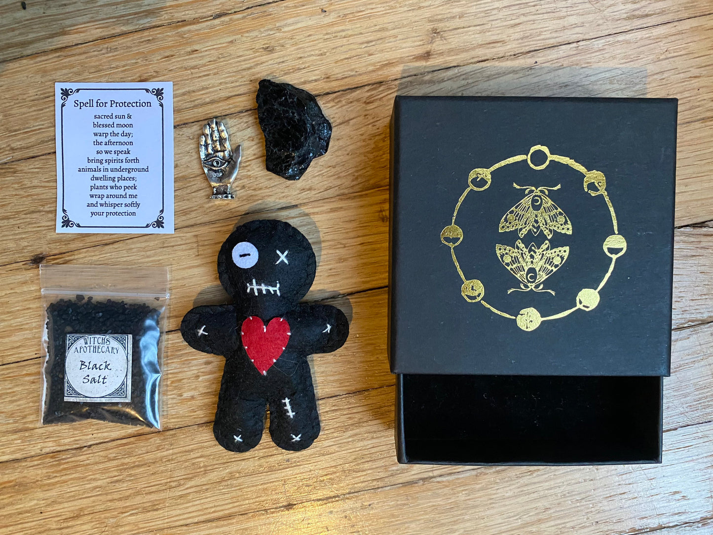 Protection Spell Witch Box Binding Spell Witchcraft Altar Kit