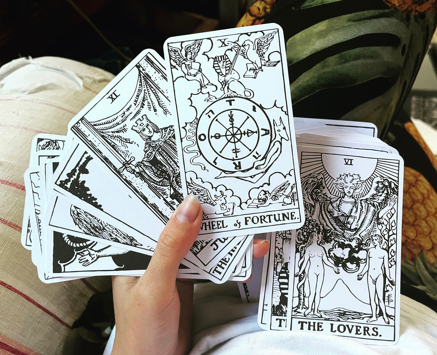 color-in tarot