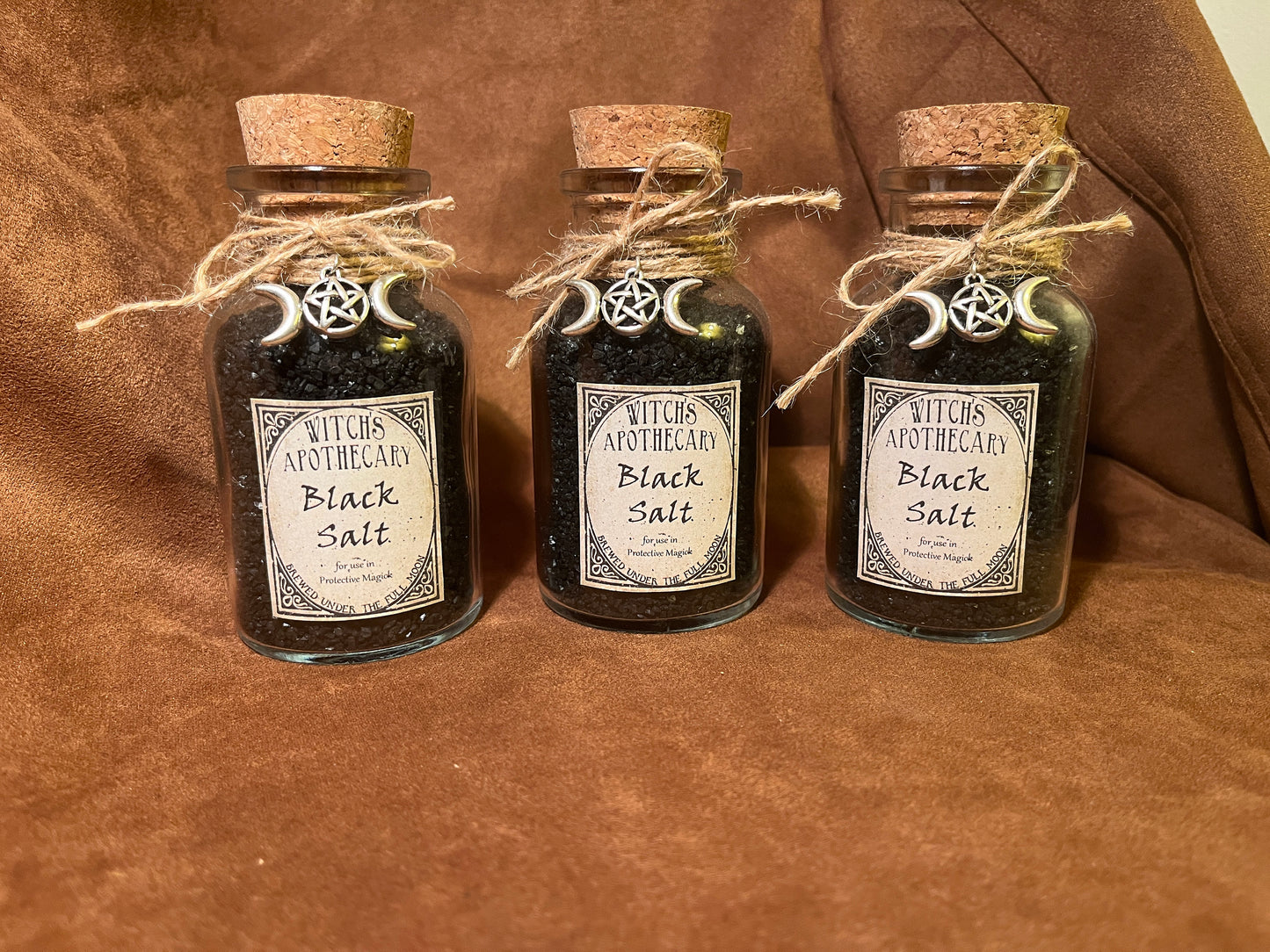 Black Salt ~ Witchcraft Protection ~ Magickal Salt ~ Banishing ~ Witchcraft Altar Supplies and Tools