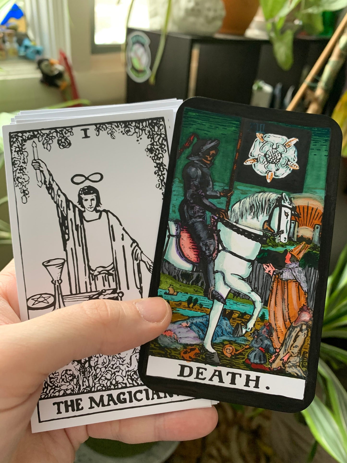 color-in tarot
