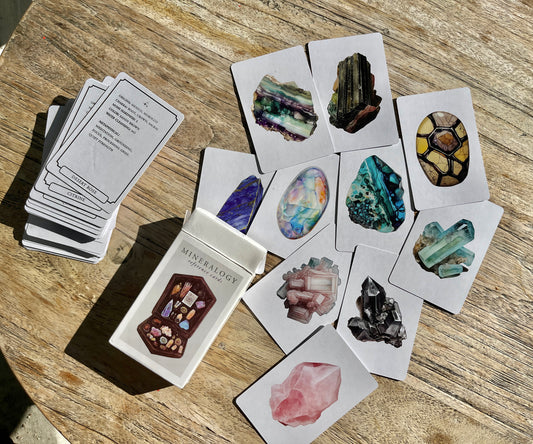 mineralogy reference cards