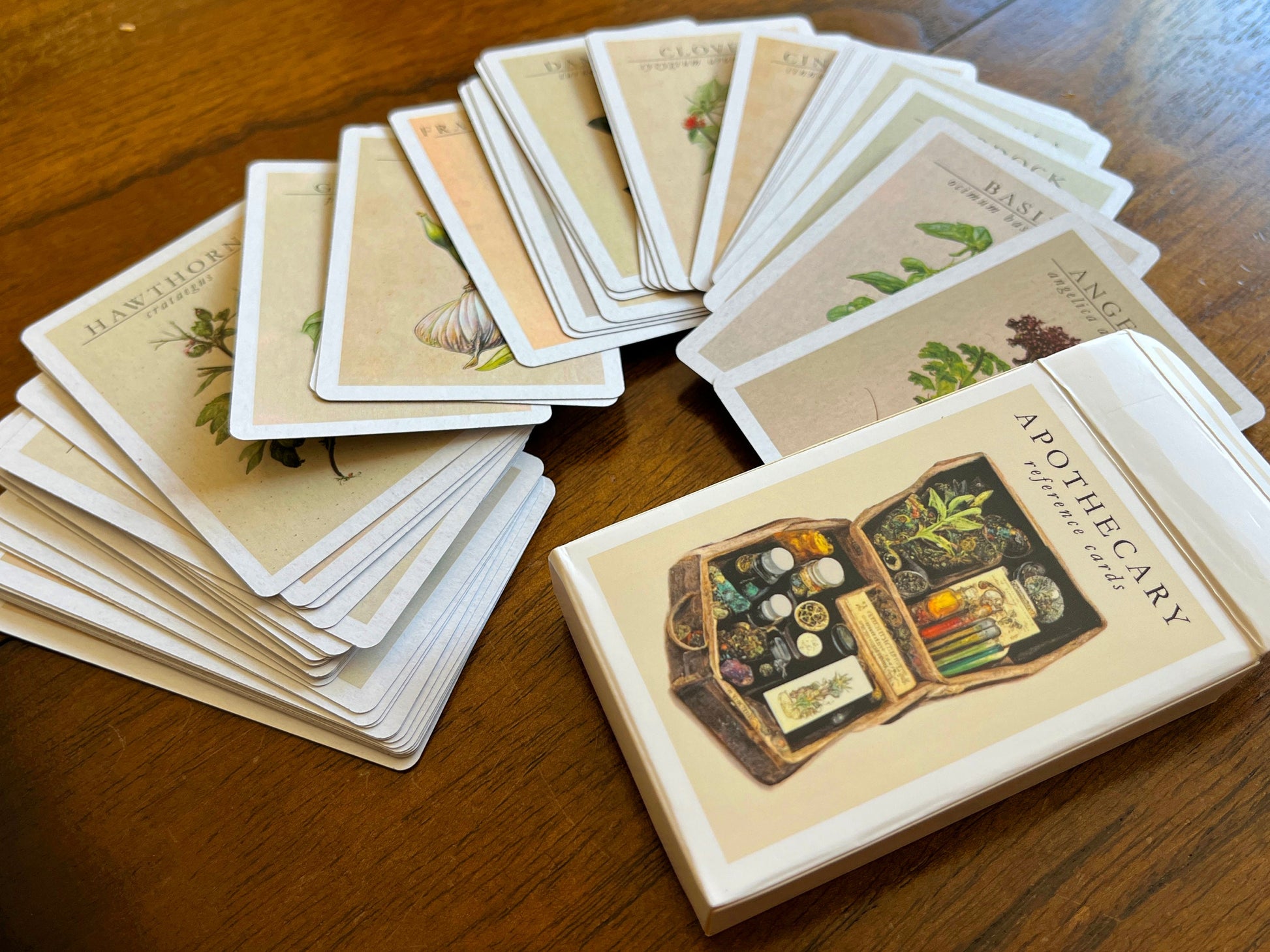 apothecary reference cards