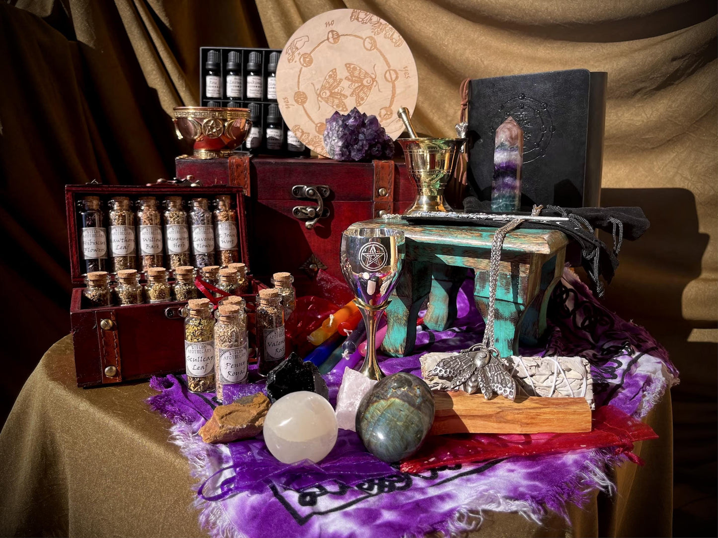 huge witchcraft kit