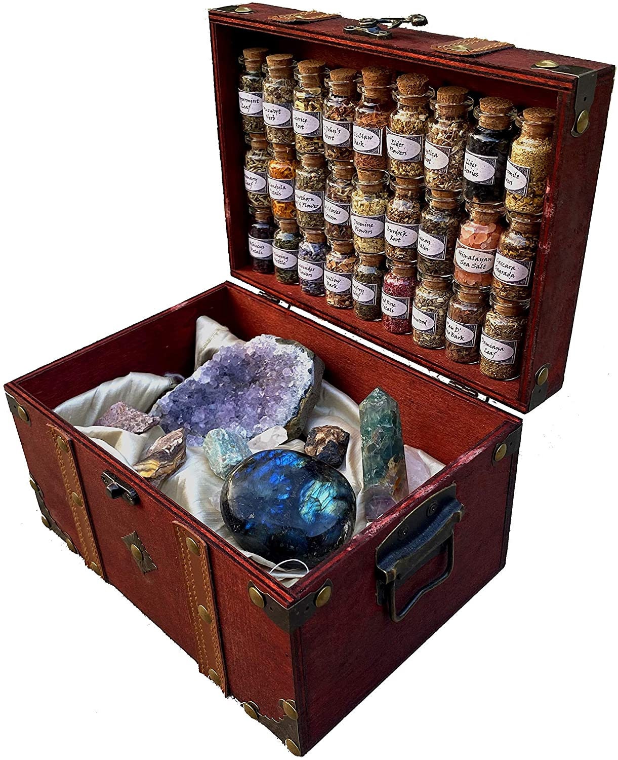 41PCS Witchcraft Supplies Kit Box for Witch Altar - India